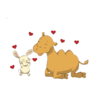 Bunny and Camel（個別スタンプ：6）