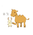 Bunny and Camel（個別スタンプ：11）