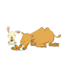 Bunny and Camel（個別スタンプ：13）