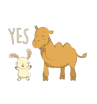 Bunny and Camel（個別スタンプ：17）