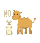 Bunny and Camel（個別スタンプ：18）