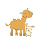 Bunny and Camel（個別スタンプ：23）