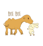 Bunny and Camel（個別スタンプ：30）