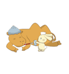 Bunny and Camel（個別スタンプ：31）