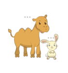 Bunny and Camel（個別スタンプ：36）