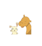 Bunny and Camel（個別スタンプ：40）