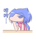 クイールちゃんの夏スタンプセット（個別スタンプ：1）