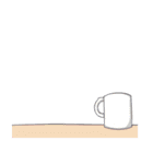 クイールちゃんの夏スタンプセット（個別スタンプ：4）