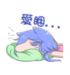 クイールちゃんの夏スタンプセット（個別スタンプ：5）
