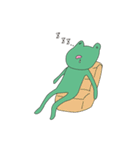 カエル先輩（個別スタンプ：35）