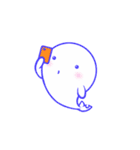 雪くじらくん（個別スタンプ：35）
