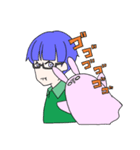めがね君のパペットスタンプ（個別スタンプ：27）