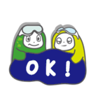 PU＆PP's daily life（個別スタンプ：34）