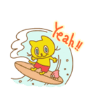 ビーチキャット（個別スタンプ：6）
