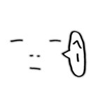 なんとも言えない表情（個別スタンプ：29）