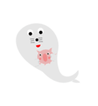 Pigs and seals（個別スタンプ：3）