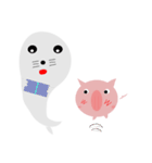 Pigs and seals（個別スタンプ：7）