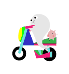 Pigs and seals（個別スタンプ：10）