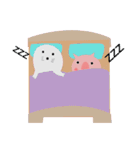 Pigs and seals（個別スタンプ：11）