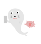 Pigs and seals（個別スタンプ：13）