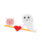 Pigs and seals（個別スタンプ：22）