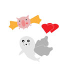 Pigs and seals（個別スタンプ：23）