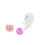 Pigs and seals（個別スタンプ：26）