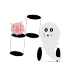 Pigs and seals（個別スタンプ：31）