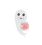 Pigs and seals（個別スタンプ：34）