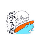水っぽいスタンプ（個別スタンプ：4）