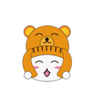 Kuma Hat（個別スタンプ：5）