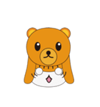 Kuma Hat（個別スタンプ：6）