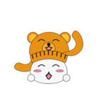 Kuma Hat（個別スタンプ：10）