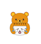Kuma Hat（個別スタンプ：21）