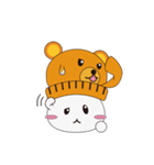 Kuma Hat（個別スタンプ：24）