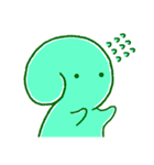 くにゃりんと愉快な表情（個別スタンプ：9）