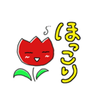 チューリップのイラスト（個別スタンプ：8）