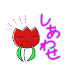 チューリップのイラスト（個別スタンプ：27）