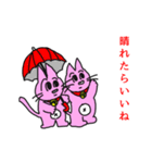 超動く ふたごの忍者ネコ（個別スタンプ：14）