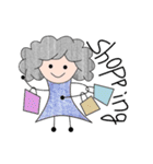 Aunt curls（個別スタンプ：2）