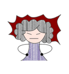 Aunt curls（個別スタンプ：8）