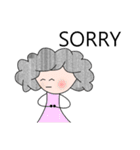 Aunt curls（個別スタンプ：23）