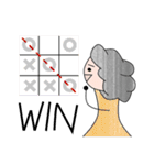 Aunt curls（個別スタンプ：33）