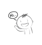 just a man（個別スタンプ：1）