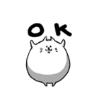 球状ねこ？（個別スタンプ：1）
