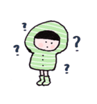 レインコートちゃん（個別スタンプ：4）
