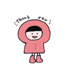 レインコートちゃん（個別スタンプ：12）