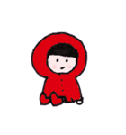 レインコートちゃん（個別スタンプ：19）