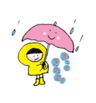 レインコートちゃん（個別スタンプ：29）