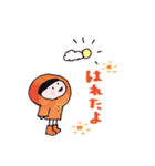 レインコートちゃん（個別スタンプ：30）